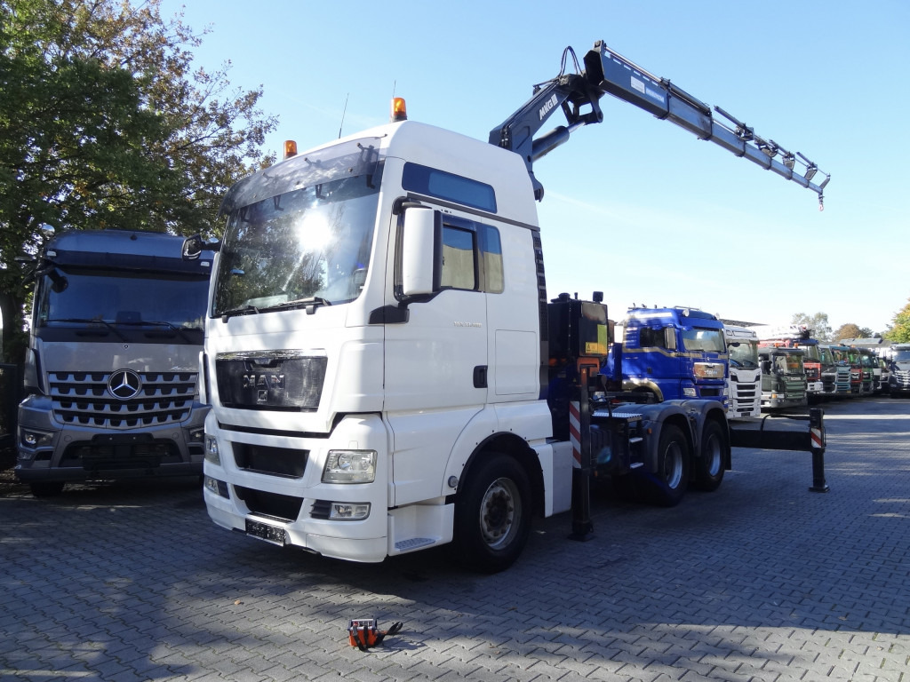 Тягач MAN TGX 33.480 6X4 Kran MKG 381 bis 20 Meter: фото 8