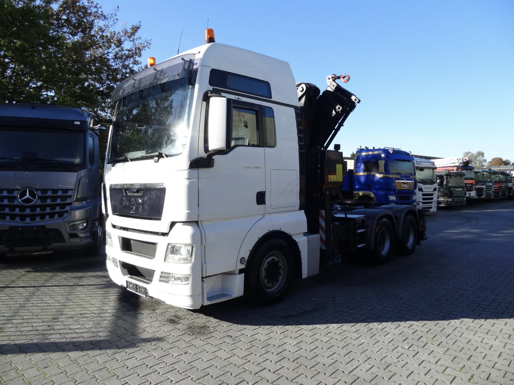 Тягач MAN TGX 33.480 6X4 Kran MKG 381 bis 20 Meter: фото 10