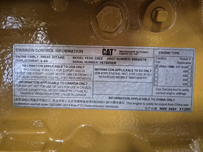 Новый Двигатель для Промышленного оборудования Caterpillar 3054C DITAAC Powerpack: фото 11 Новый Двигатель для Промышленного оборудования Caterpillar 3054C DITAAC Powerpack: фото 11