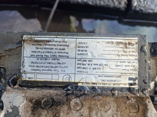 DAF 6ISB E3 5.9 Daf Spec CE162C Engine (Truck) - Двигатель для Грузовиков: фото 2 DAF 6ISB E3 5.9 Daf Spec CE162C Engine (Truck) - Двигатель для Грузовиков: фото 2