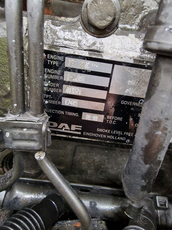 DAF PE228C Engine (Truck) - Двигатель для Грузовиков: фото 2 DAF PE228C Engine (Truck) - Двигатель для Грузовиков: фото 2