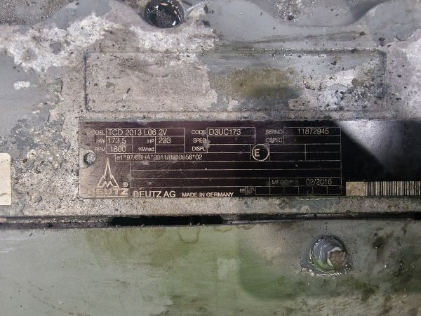 Deutz TCD 2013 L06 2V Engine (Industrial) - Двигатель для Промышленного оборудования: фото 2 Deutz TCD 2013 L06 2V Engine (Industrial) - Двигатель для Промышленного оборудования: фото 2