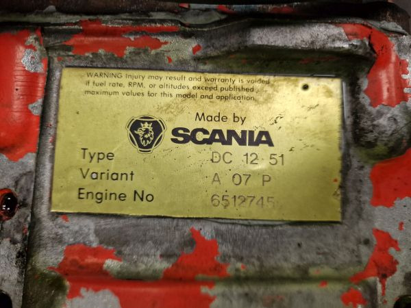 Scania DC12 51A Engine (Industrial) - Двигатель для Промышленного оборудования: фото 2 Scania DC12 51A Engine (Industrial) - Двигатель для Промышленного оборудования: фото 2