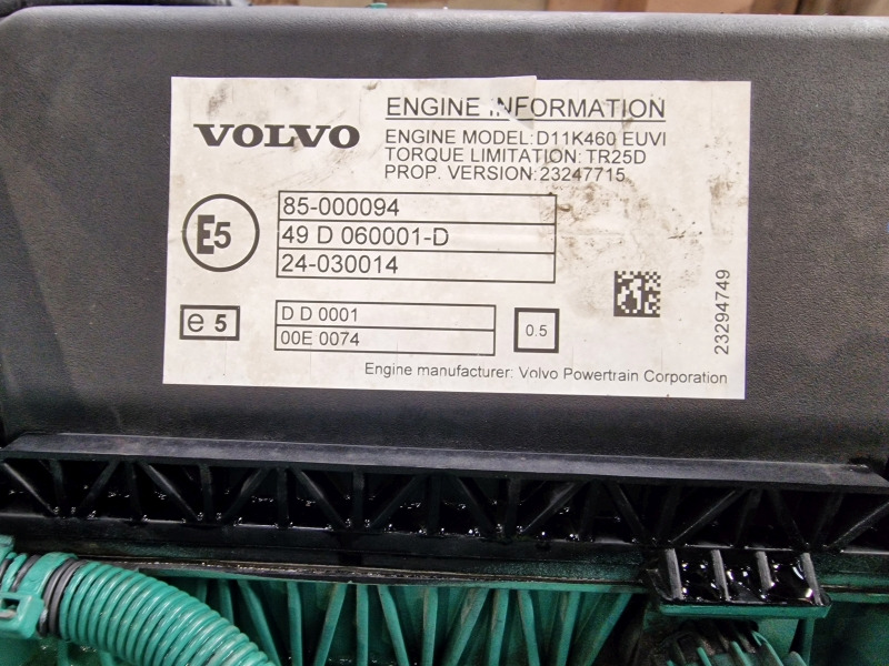 Volvo D11K460 EUVI Engine (Truck) - Двигатель для Грузовиков: фото 3 Volvo D11K460 EUVI Engine (Truck) - Двигатель для Грузовиков: фото 3