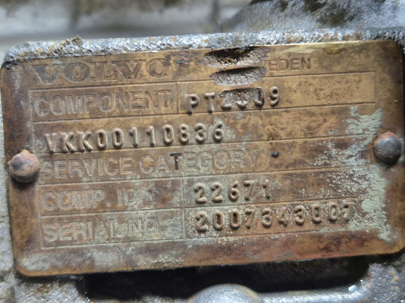 Volvo PT2509 Gearbox Industrial - Коробка передач для Промышленного оборудования: фото 2 Volvo PT2509 Gearbox Industrial - Коробка передач для Промышленного оборудования: фото 2