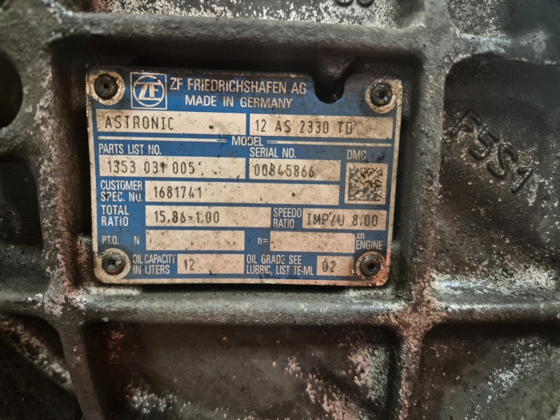 ZF Astronic 12AS2330TD Gearbox - Коробка передач: фото 2 ZF Astronic 12AS2330TD Gearbox - Коробка передач: фото 2