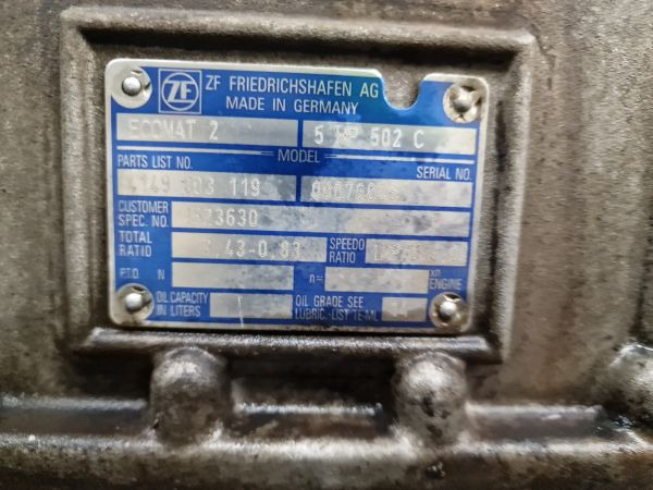 ZF Ecomat 2 5HP502C Gearbox - Коробка передач: фото 2 ZF Ecomat 2 5HP502C Gearbox - Коробка передач: фото 2