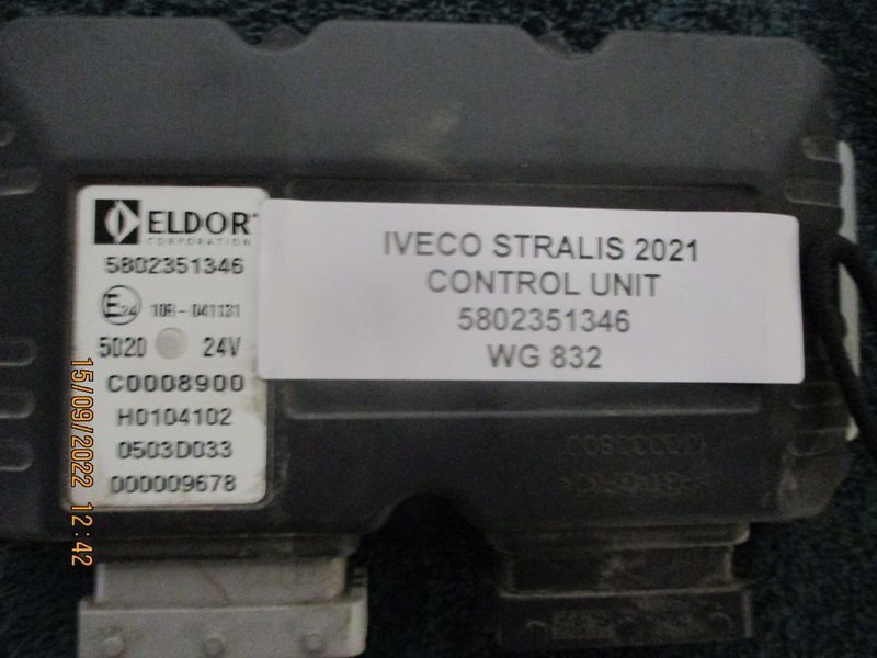 Iveco STRALIS 5802351346 CONTROL UNIT EURO 6 2021 - Электрическая система для Грузовиков: фото 2 Iveco STRALIS 5802351346 CONTROL UNIT EURO 6 2021 - Электрическая система для Грузовиков: фото 2
