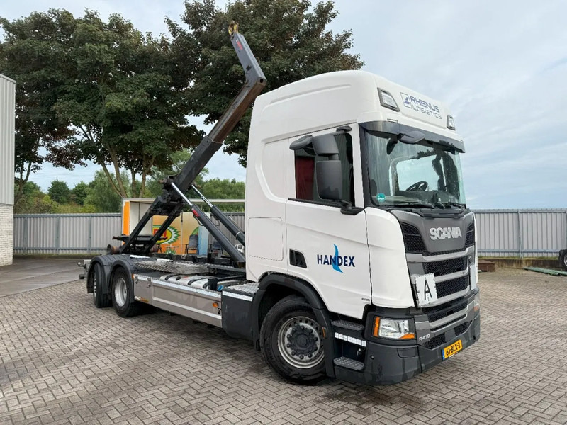 Scania NGS R410 / ENGINE RUNNING / RETARDER / LIFT+LENKACHSE / HIAB 21TON HOOK / NL TRUCK / FRIDGE / EURO-6 / 2019 - Крюковой мультилифт: фото 3 Scania NGS R410 / ENGINE RUNNING / RETARDER / LIFT+LENKACHSE / HIAB 21TON HOOK / NL TRUCK / FRIDGE / EURO-6 / 2019 - Крюковой мультилифт: фото 3
