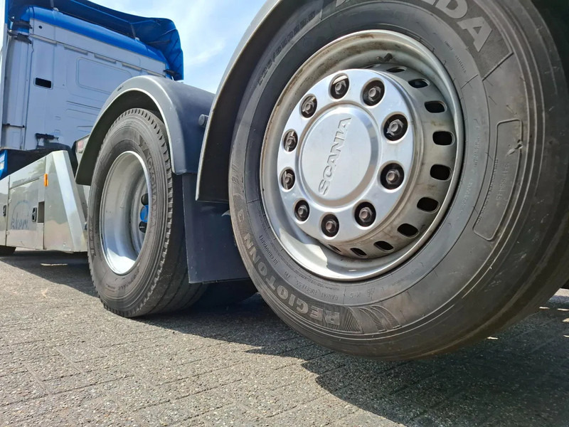 Грузовик-шасси Scania R580 V8 / RETARDER / LIFT+LENKACHSE / FULL-AIR / PLATFORM 2000 KG / NAVI / LEATHER / AIRCO / AUTOMATIC / EURO-6 / 2014: фото 10