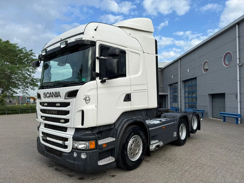 Scania R500 V8 / RETARDER / DOUBLE TANK / PARKCOOL / FULL-AIR / FULL SPOILER / FRIGDE / WB:290 / AUTOMATIC / EURO-5 / 2013 - Тягач: фото 1 Scania R500 V8 / RETARDER / DOUBLE TANK / PARKCOOL / FULL-AIR / FULL SPOILER / FRIGDE / WB:290 / AUTOMATIC / EURO-5 / 2013 - Тягач: фото 1