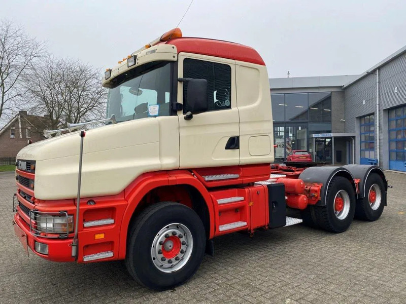 Scania T144-460 / HYDRAULICS / RETARDER / BIG AXLE / FULL STEEL / BELGIUM TRUCK / VERY NICE STATE / ONLY 449974-KM / 6X4 / EURO2 / 2001 - Тягач: фото 1 Scania T144-460 / HYDRAULICS / RETARDER / BIG AXLE / FULL STEEL / BELGIUM TRUCK / VERY NICE STATE / ONLY 449974-KM / 6X4 / EURO2 / 2001 - Тягач: фото 1