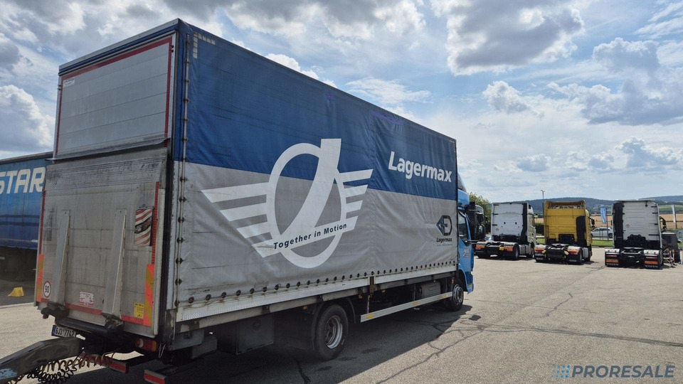 DAF LF 260 FA EURO 6 valník s plachtou + hydraulické čelo - prodejné jen s přívěsem GTS P0471Z - cena je za celou soupravu - Тентованный грузовик: фото 4 DAF LF 260 FA EURO 6 valník s plachtou + hydraulické čelo - prodejné jen s přívěsem GTS P0471Z - cena je za celou soupravu - Тентованный грузовик: фото 4