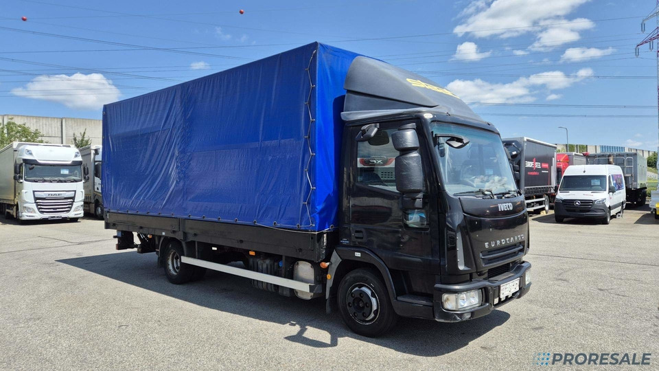 IVECO EUROCARGO ML 75E18 - valník s plachtou + zvedací čelo 1 t - Тентованный грузовик: фото 1 IVECO EUROCARGO ML 75E18 - valník s plachtou + zvedací čelo 1 t - Тентованный грузовик: фото 1