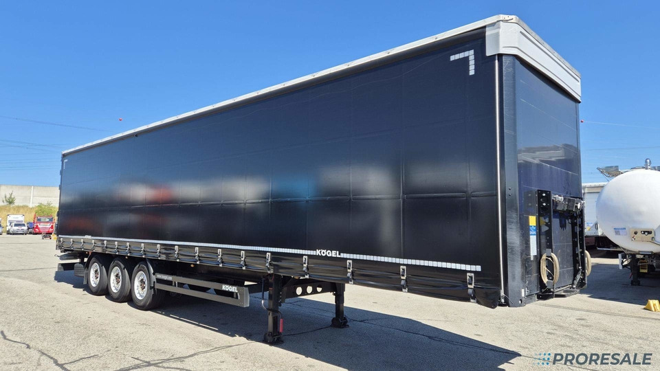 KÖGEL SN 24 CARGO - Тентованный полуприцеп: фото 1 KÖGEL SN 24 CARGO - Тентованный полуприцеп: фото 1