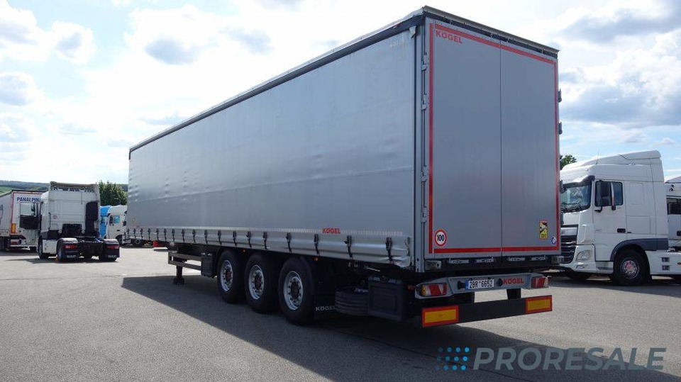 KÖGEL SN 24 CARGO - Тентованный полуприцеп: фото 3 KÖGEL SN 24 CARGO - Тентованный полуприцеп: фото 3