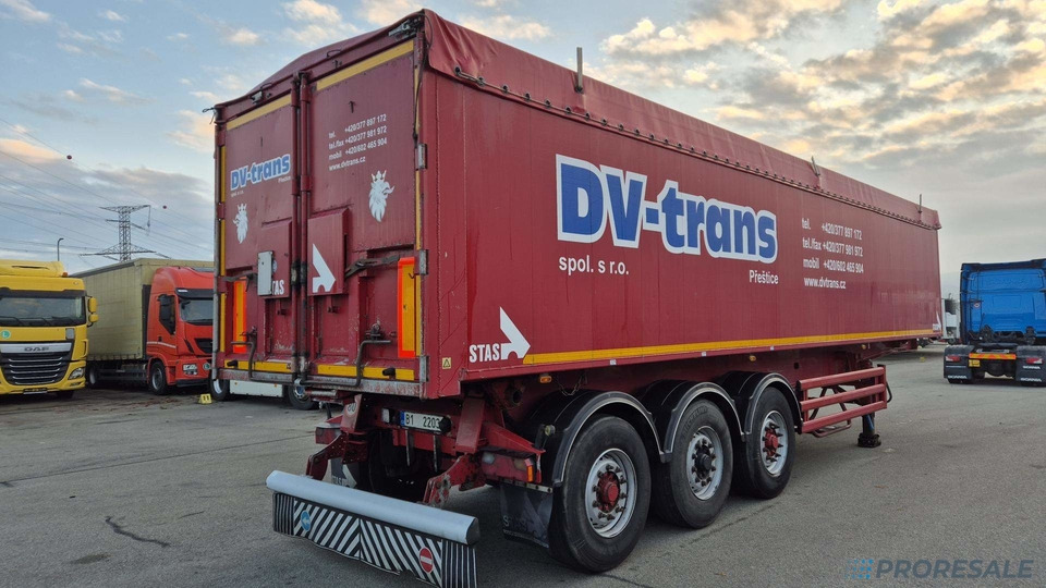 STAS SZ 336 K - sklápěč 52 m3 - Fe / Al - Самосвальный полуприцеп: фото 3 STAS SZ 336 K - sklápěč 52 m3 - Fe / Al - Самосвальный полуприцеп: фото 3