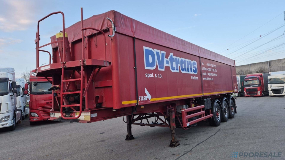 STAS SZ 336 K - sklápěč 52 m3 - Fe / Al - Самосвальный полуприцеп: фото 2 STAS SZ 336 K - sklápěč 52 m3 - Fe / Al - Самосвальный полуприцеп: фото 2