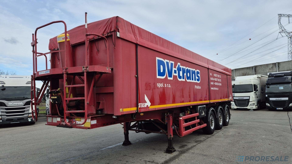 STAS SZ 336 K - sklápěč 52 m3 - Fe / Al - Самосвальный полуприцеп: фото 2 STAS SZ 336 K - sklápěč 52 m3 - Fe / Al - Самосвальный полуприцеп: фото 2