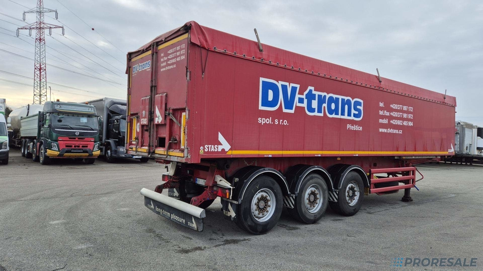 STAS SZ 336 K - sklápěč 52 m3 - Fe / Al - Самосвальный полуприцеп: фото 4 STAS SZ 336 K - sklápěč 52 m3 - Fe / Al - Самосвальный полуприцеп: фото 4