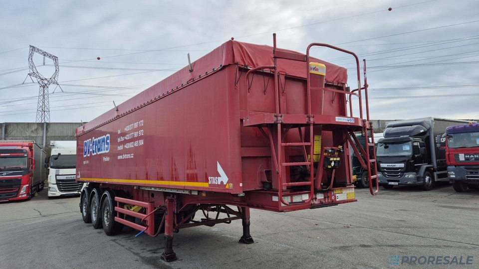 STAS SZ 336 K - sklápěč 52 m3 - Fe / Al - Самосвальный полуприцеп: фото 1 STAS SZ 336 K - sklápěč 52 m3 - Fe / Al - Самосвальный полуприцеп: фото 1