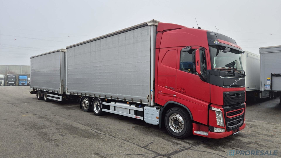VOLVO FH 500 GLOBE XL EURO 6 - velkoobjemová souprava - prodejné jen s přívěsem WECON P0481W - cena je za celou soupravu - Тентованный грузовик: фото 1 VOLVO FH 500 GLOBE XL EURO 6 - velkoobjemová souprava - prodejné jen s přívěsem WECON P0481W - cena je za celou soupravu - Тентованный грузовик: фото 1