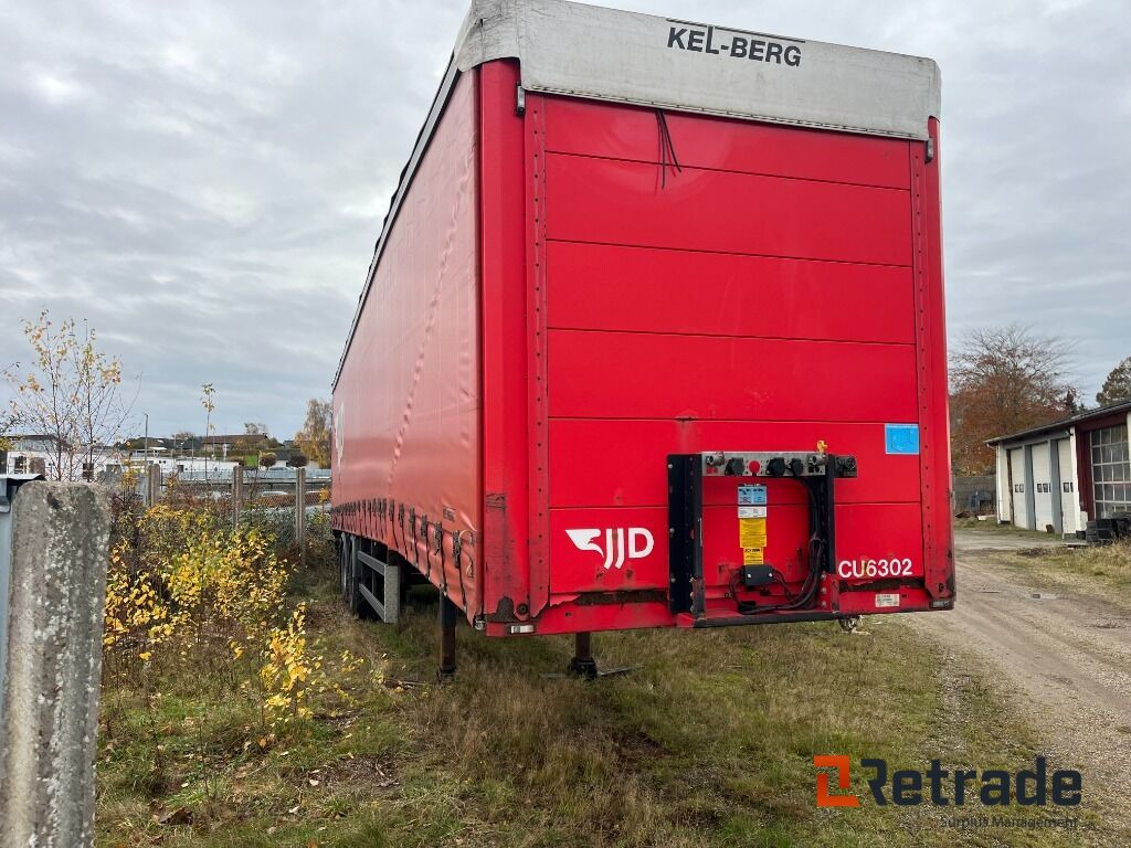 Lastbiltrailer KELBERG D500V- 7100 lukket trailer. - Тентованный полуприцеп: фото 5 Lastbiltrailer KELBERG D500V- 7100 lukket trailer. - Тентованный полуприцеп: фото 5