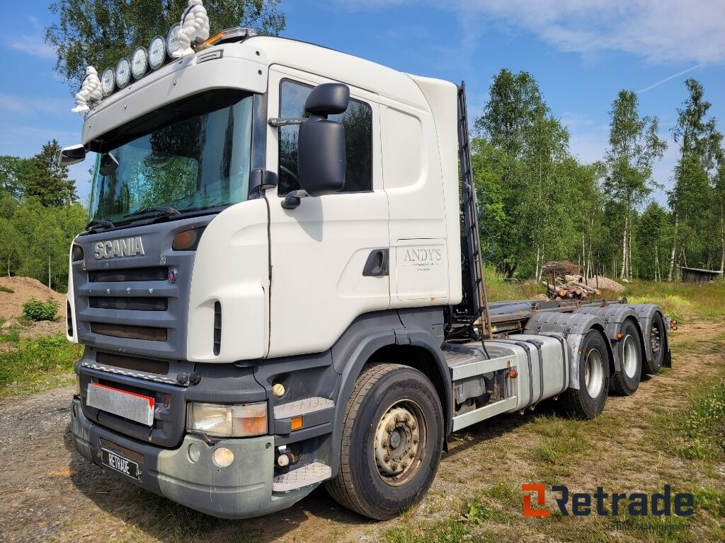 Lastväxlare tridem SCANIA R480 - Крюковой мультилифт, Автоманипулятор: фото 1 Lastväxlare tridem SCANIA R480 - Крюковой мультилифт, Автоманипулятор: фото 1