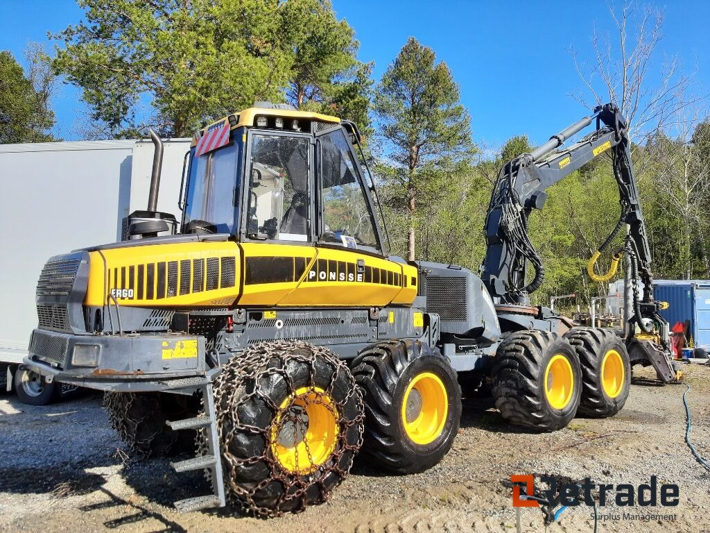 Hogstmaskin Ponsse Ergo 8w m/ H6 hogstaggregat, belter og kjettinger - Сельскохозяйственная техника: фото 3 Hogstmaskin Ponsse Ergo 8w m/ H6 hogstaggregat, belter og kjettinger - Сельскохозяйственная техника: фото 3
