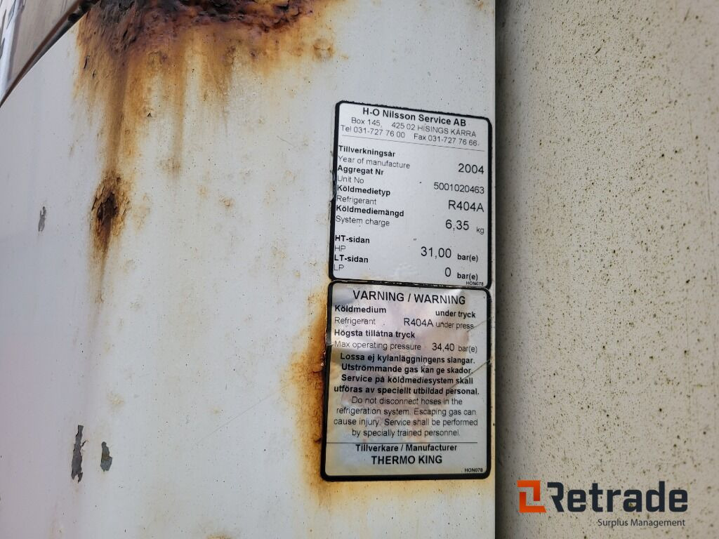 Прицеп-рефрижератор Släp / kylsläp HFR med SKAB dubbelplan skåp 4 axligt: фото 17