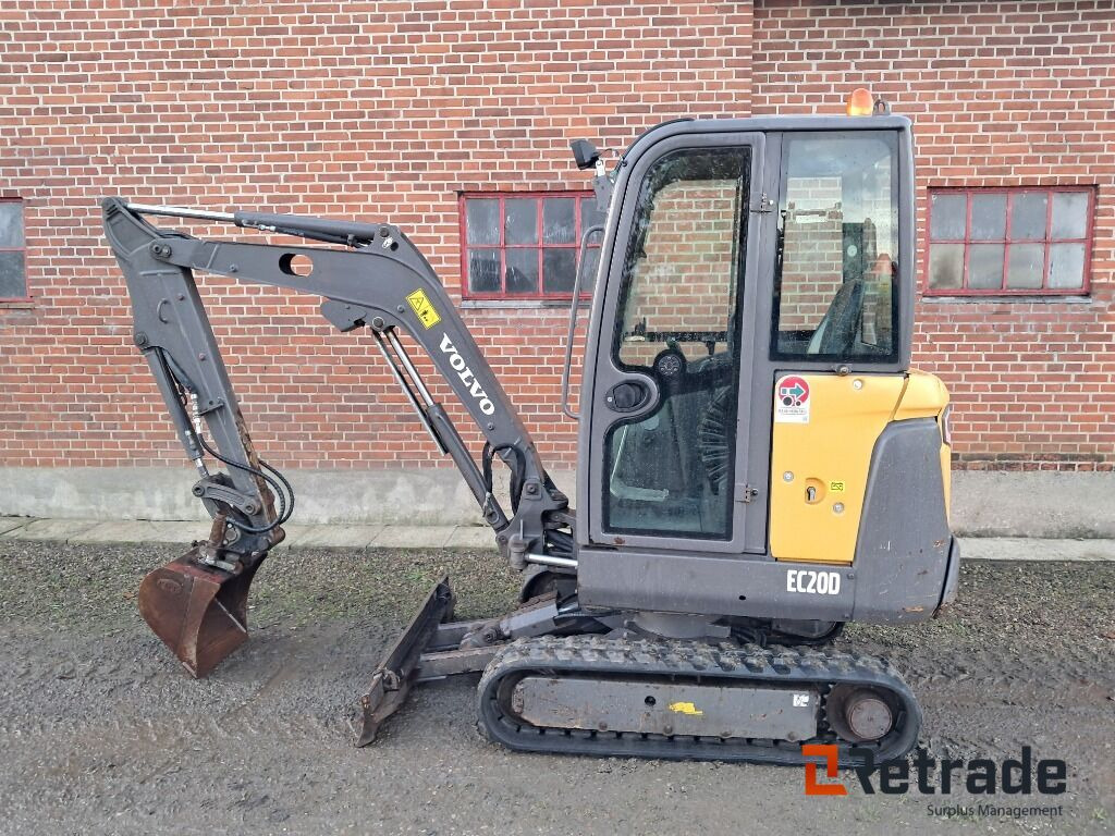 Minigraver Volvo EC20D - Строительная техника: фото 5 Minigraver Volvo EC20D - Строительная техника: фото 5
