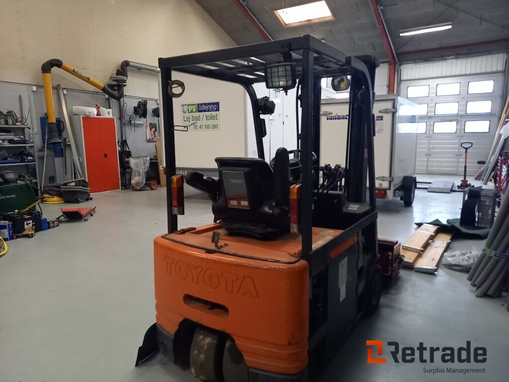 Toyota 5FBE15 Elektrisk Gaffeltruck - Электропогрузчик: фото 4 Toyota 5FBE15 Elektrisk Gaffeltruck - Электропогрузчик: фото 4