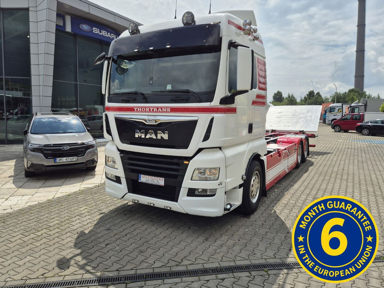 MAN TGX 28 28.420 , 6x2-2 LL + Trailer HFR KM 20 / 1 Owner / E6 /Techni - Грузовик-контейнеровоз/ Сменный кузов: фото 2 MAN TGX 28 28.420 , 6x2-2 LL + Trailer HFR KM 20 / 1 Owner / E6 /Techni - Грузовик-контейнеровоз/ Сменный кузов: фото 2