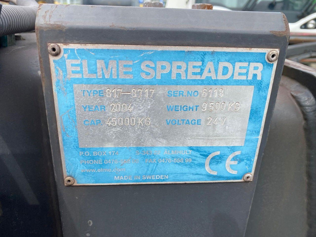 Навесное оборудование для Ричстакеров Diversen 817-8787 / 45000KG / 1 Owner / Fully Functional Elme 817-8787 / 45000KG: фото 10