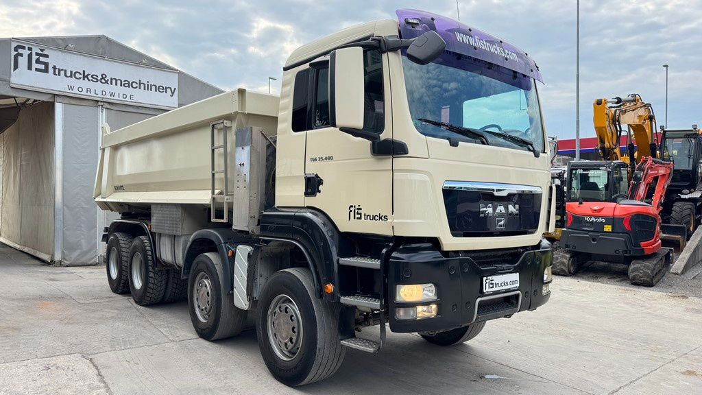 MAN TGS 35.480 8x4 schmitz dumper tipper - Самосвал: фото 3 MAN TGS 35.480 8x4 schmitz dumper tipper - Самосвал: фото 3
