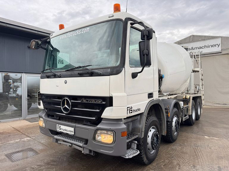 Mercedes-Benz Actros 3536 8x4 stetter schwing mixer 9m3 - Автобетоносмеситель: фото 1 Mercedes-Benz Actros 3536 8x4 stetter schwing mixer 9m3 - Автобетоносмеситель: фото 1
