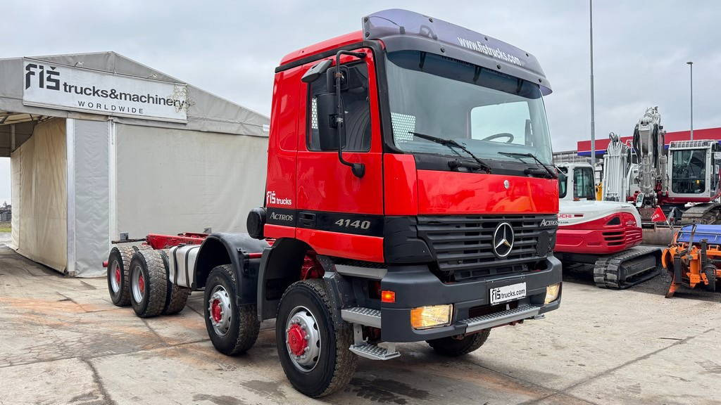 Mercedes-Benz Actros 4140 8x6 chassis - big axle - Грузовик-шасси: фото 3 Mercedes-Benz Actros 4140 8x6 chassis - big axle - Грузовик-шасси: фото 3