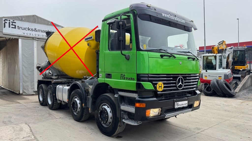 Mercedes-Benz Actros 4143 8x4 chassis - big axle - Грузовик-шасси: фото 3 Mercedes-Benz Actros 4143 8x4 chassis - big axle - Грузовик-шасси: фото 3