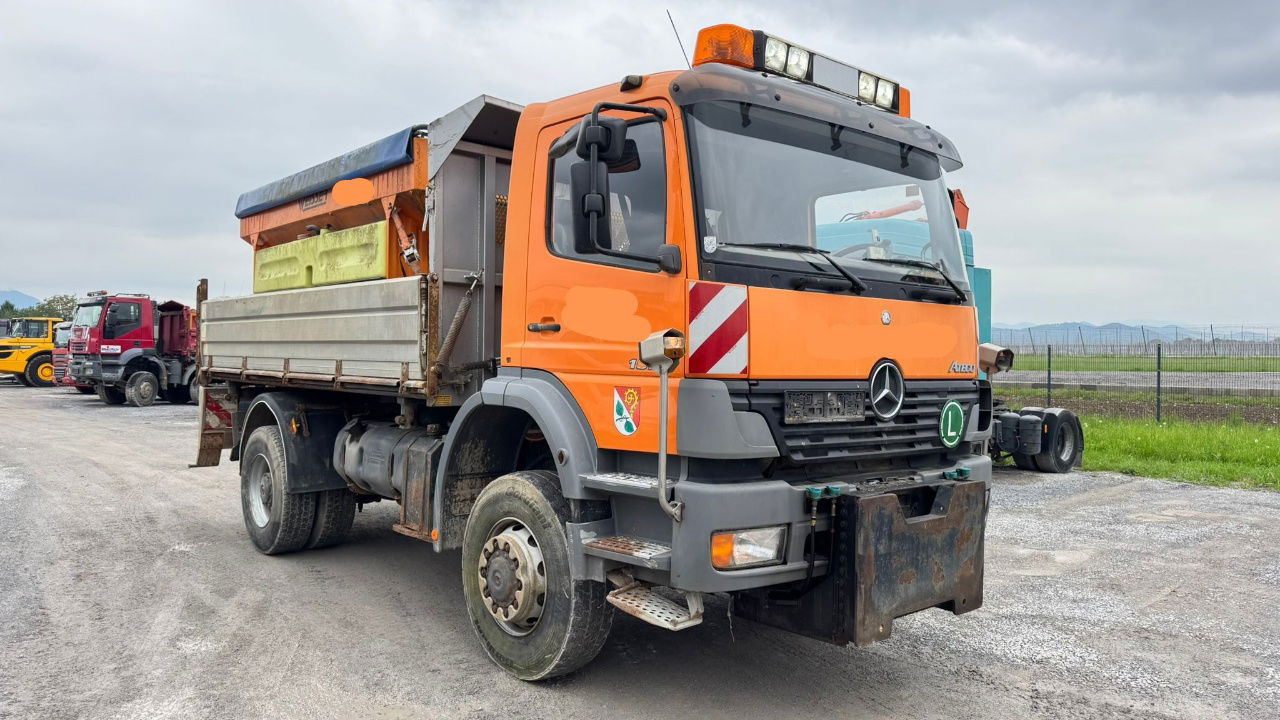 Mercedes-Benz Atego 1828 AK 4X4 meiller tipper - snow plow - salt spreader - Самосвал: фото 3 Mercedes-Benz Atego 1828 AK 4X4 meiller tipper - snow plow - salt spreader - Самосвал: фото 3