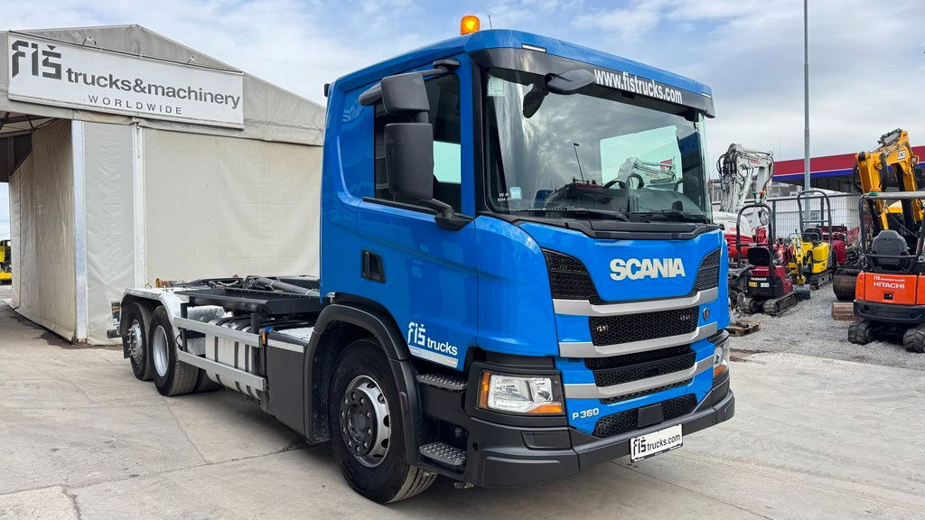 Scania P 360 6x2 palfinger abroll tipper - steering axle - Грузовик-контейнеровоз/ Сменный кузов: фото 3 Scania P 360 6x2 palfinger abroll tipper - steering axle - Грузовик-контейнеровоз/ Сменный кузов: фото 3
