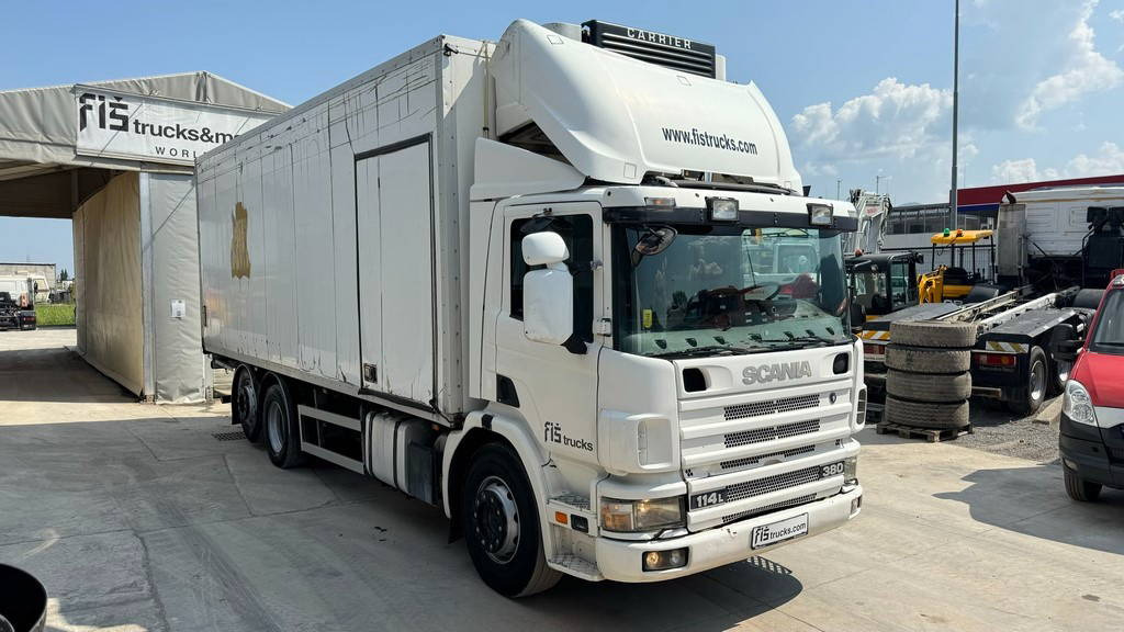 Scania R 114 6X2 carrier fridge - ramp - Рефрижератор: фото 3 Scania R 114 6X2 carrier fridge - ramp - Рефрижератор: фото 3