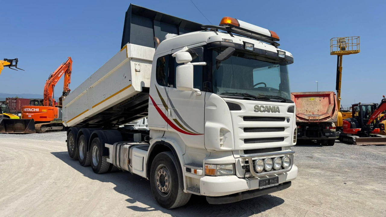Самосвал Scania R480 8x4 tipper - lifitng axle: фото 8