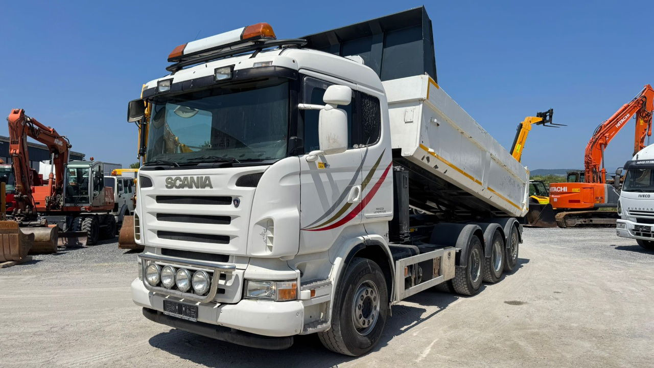 Самосвал Scania R480 8x4 tipper - lifitng axle: фото 7