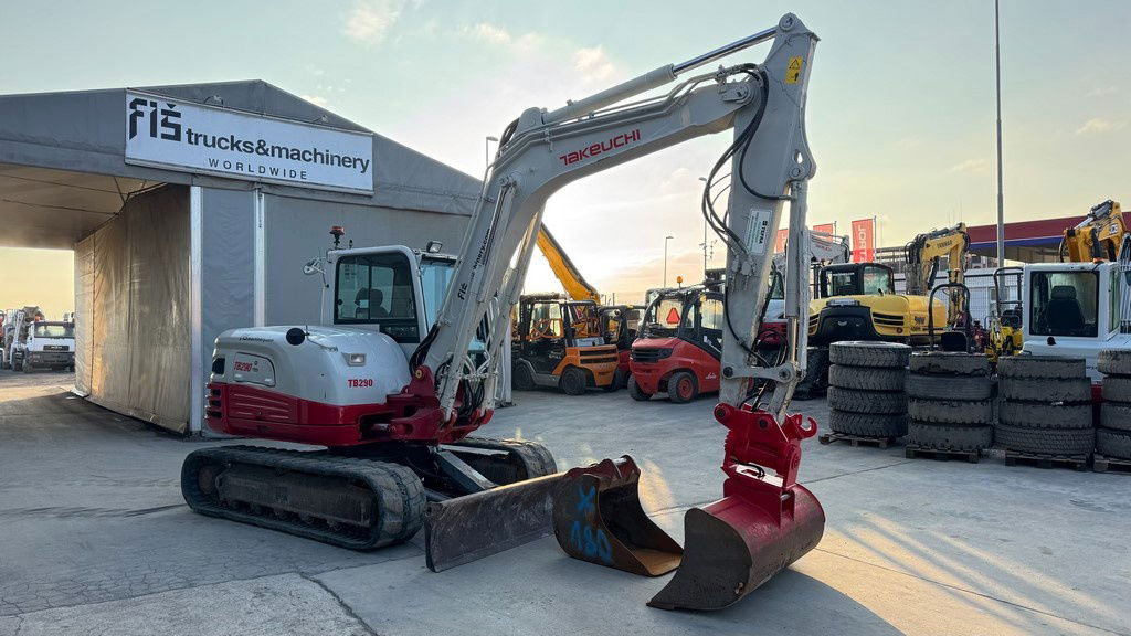 Takeuchi TB290 - 2018 Year - 5005 Hours - Powertilt - Мини-экскаватор: фото 2 Takeuchi TB290 - 2018 Year - 5005 Hours - Powertilt - Мини-экскаватор: фото 2