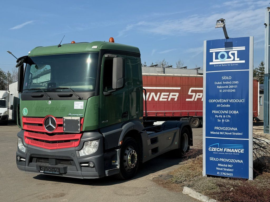 Mercedes-Benz 1843 Actros ADR FL, EX/II, EX/III, AT - Тягач: фото 1 Mercedes-Benz 1843 Actros ADR FL, EX/II, EX/III, AT - Тягач: фото 1