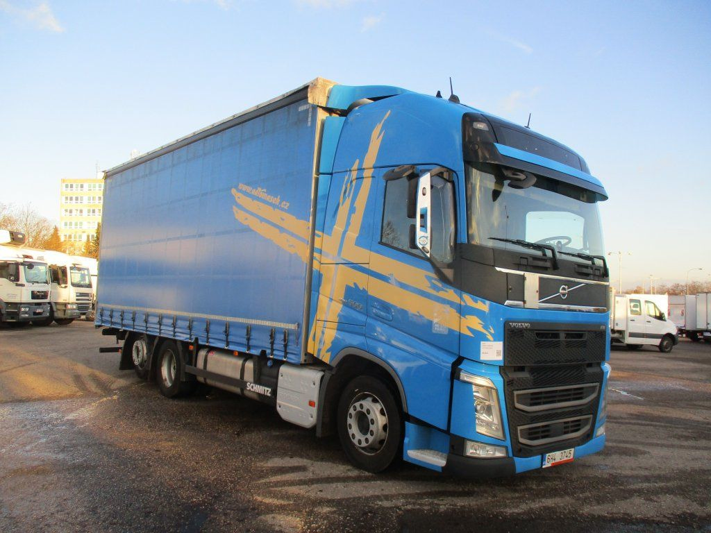 Volvo FH500 6x2 Euro 6 + Schmitz - Тентованный грузовик: фото 3 Volvo FH500 6x2 Euro 6 + Schmitz - Тентованный грузовик: фото 3