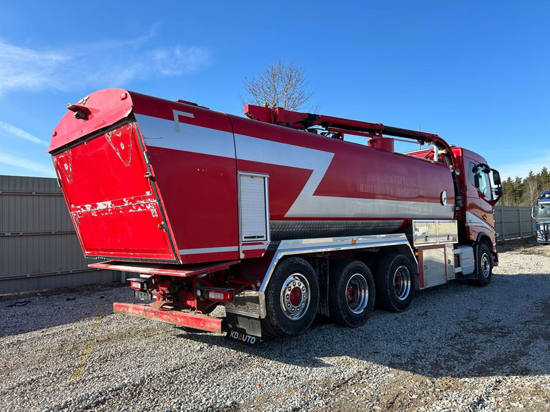 Ассенизатор Volvo FH 500 8x4*4 KORP&SON 10000 + 10500 l / VACUUM Vacustar W1600R / PRESSURE Uraca KF716 - 350 l/min - 170 bar / TULOSSA: фото 6