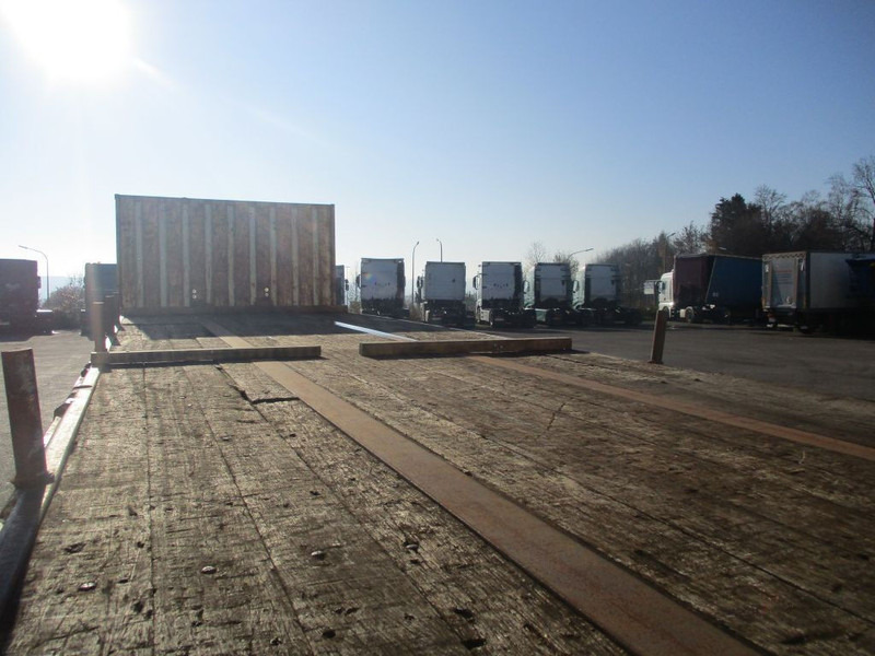 Полуприцеп бортовой/ Платформа Trailor steel suspensions: фото 7