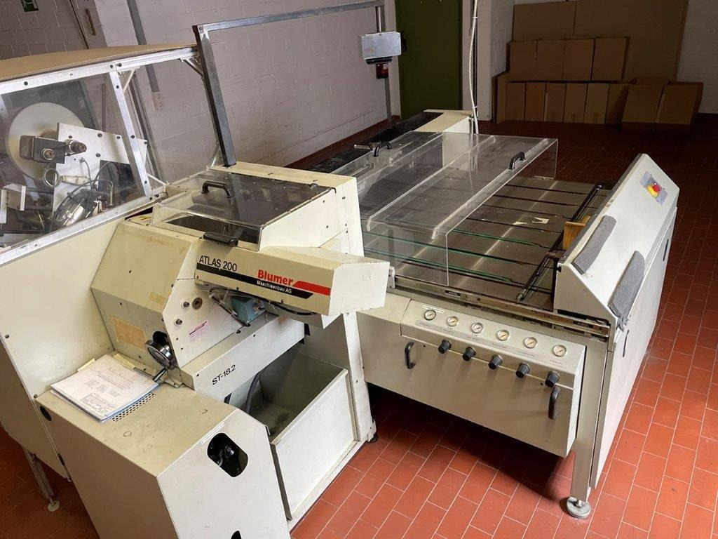 Blumer Atlas 200 label punch with Strip feeder and tape unit SE 18.4 - Печатное оборудование: фото 1 Blumer Atlas 200 label punch with Strip feeder and tape unit SE 18.4 - Печатное оборудование: фото 1