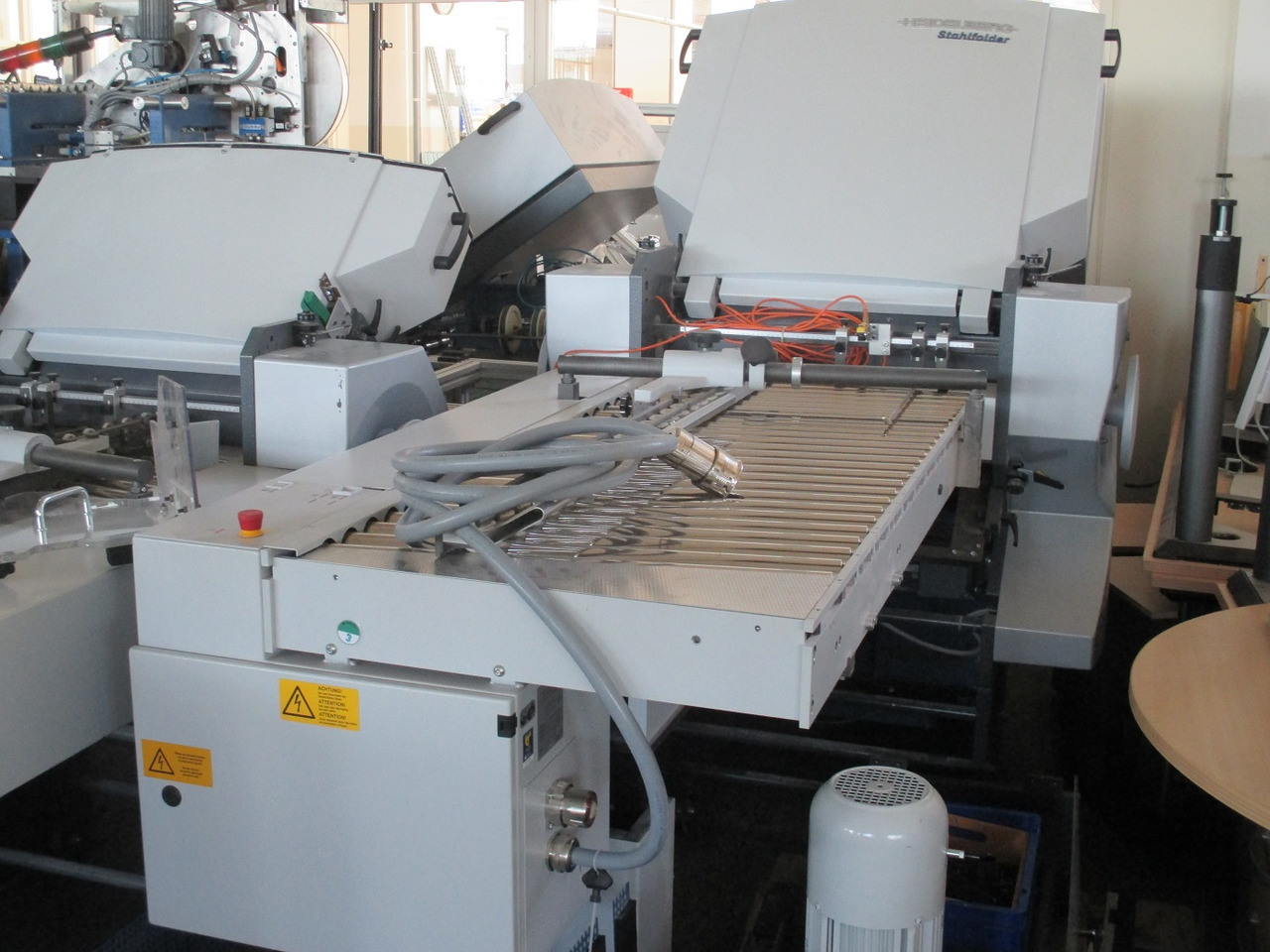 Heidelberg Stahlfolder PFH-82 pallet feeder with SSP-82 slitter shaft station - Фальцовщик: фото 3 Heidelberg Stahlfolder PFH-82 pallet feeder with SSP-82 slitter shaft station - Фальцовщик: фото 3